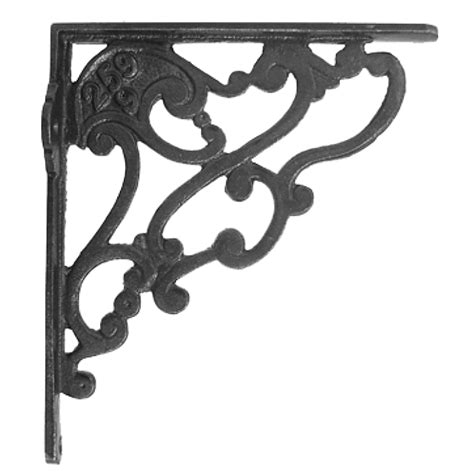 art nouveau metal shelf brackets|Metal Art Nouveau Shelf Bracket .